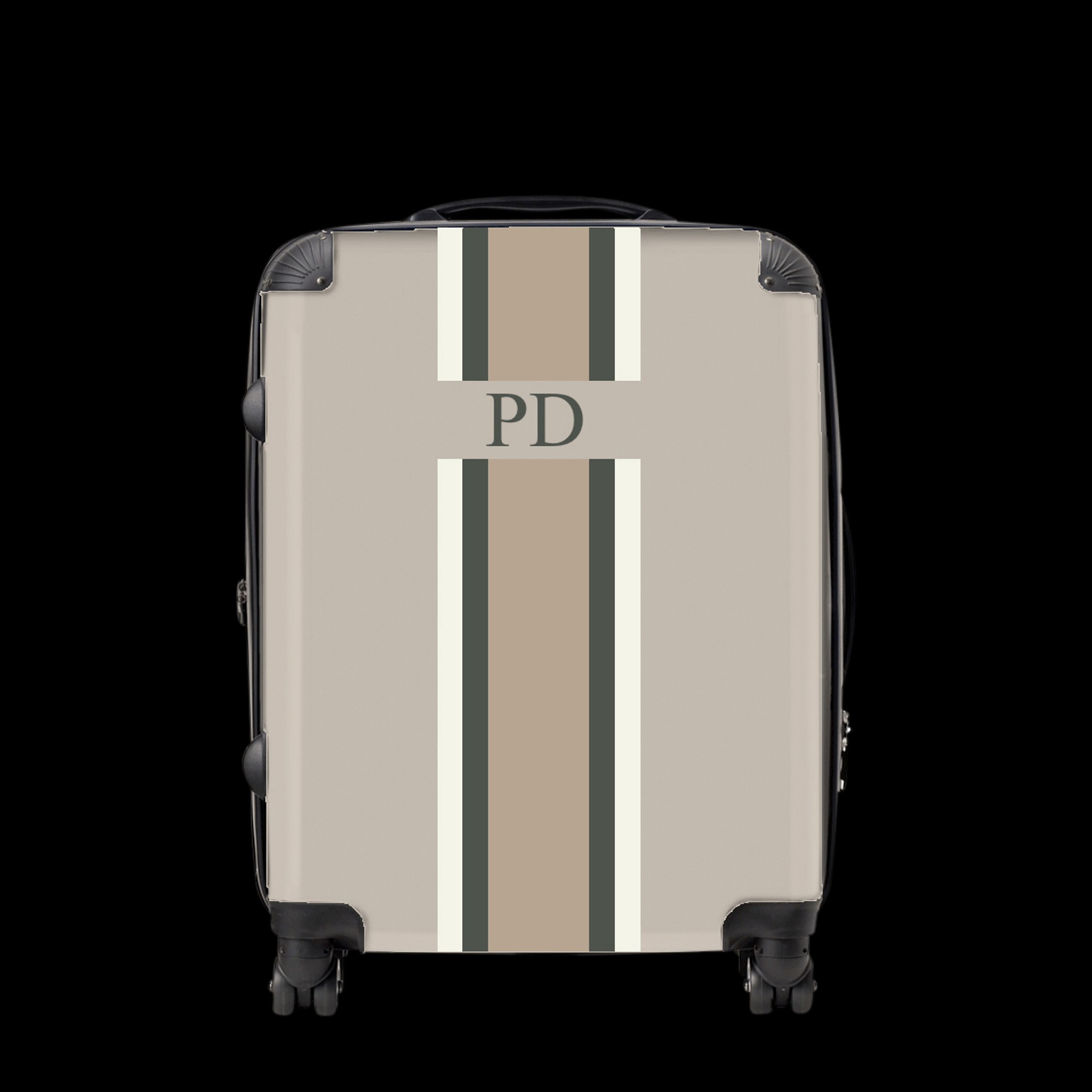 Lily & Bean personalised Luggage Classic Beiges on Soft Fawn | Lily and Bean