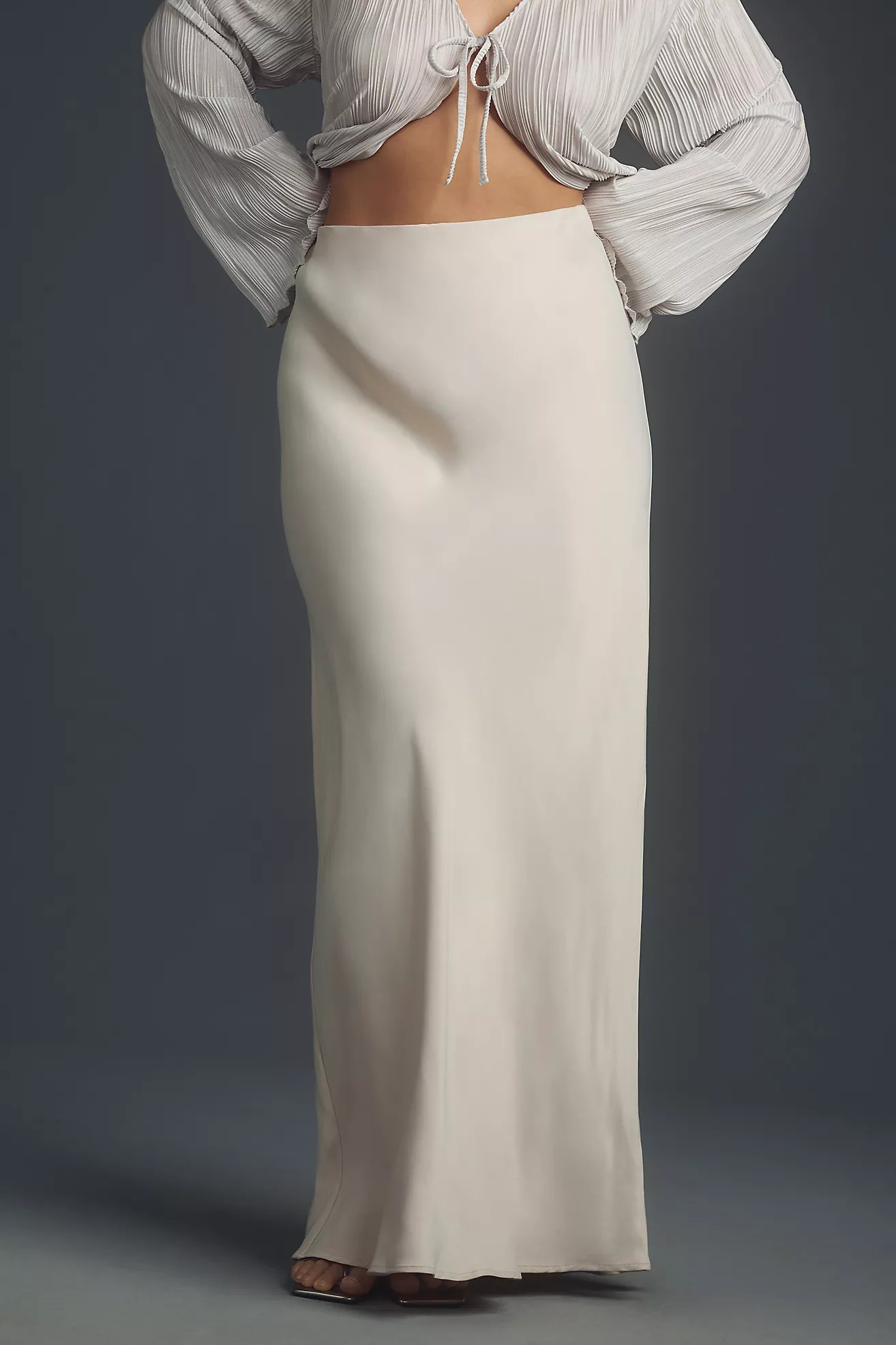 The Tilda Maxi Slip Skirt | Anthropologie (US)