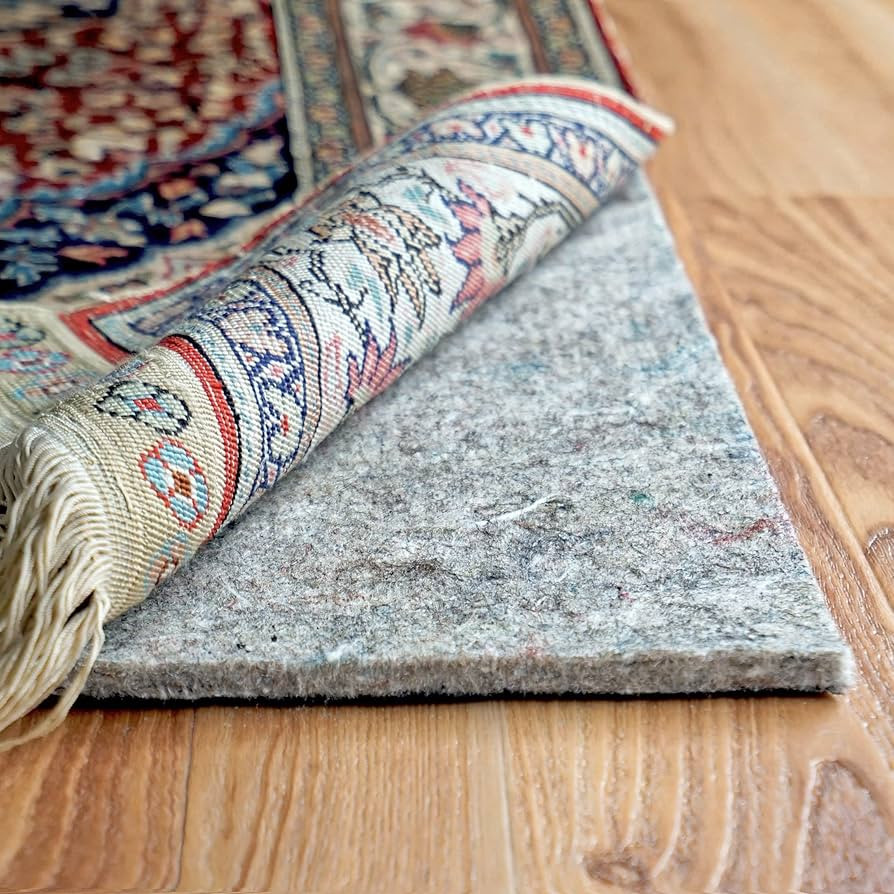 RUGPADUSA - Dual Surface - 8'x10' - 1/4" Thick - Felt + Rubber - Non-Slip Backing Rug Pad - Safe ... | Amazon (US)