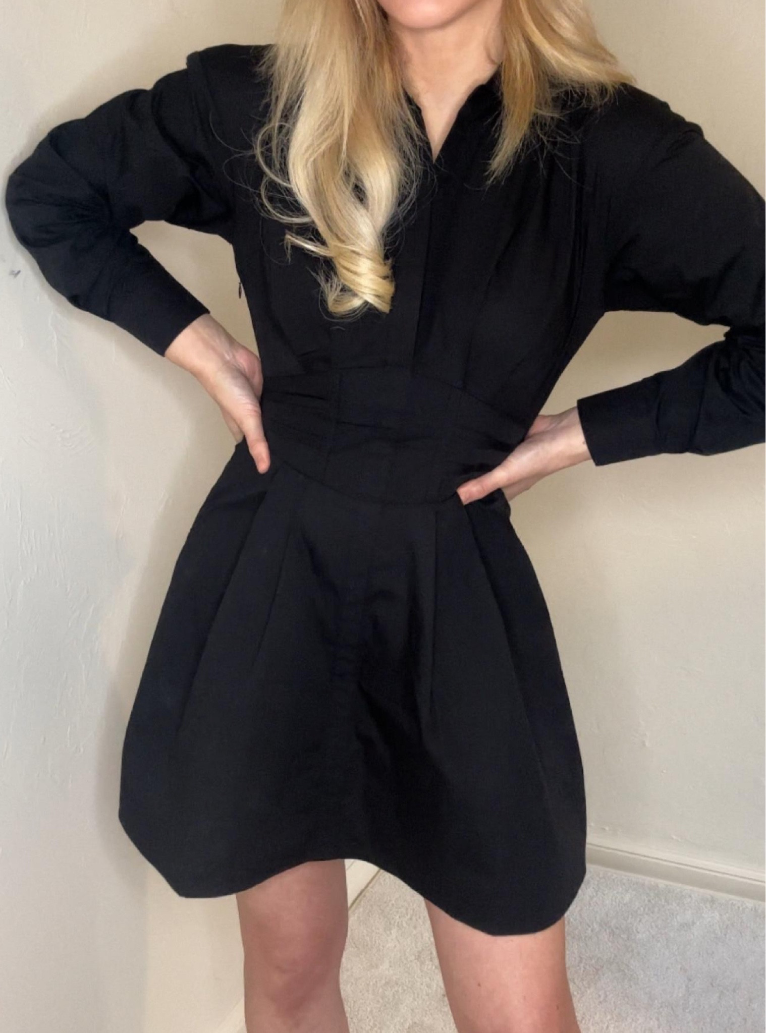 navy blue dress for baby girl Shirt Dress Style Inspiration for Winter main image 0