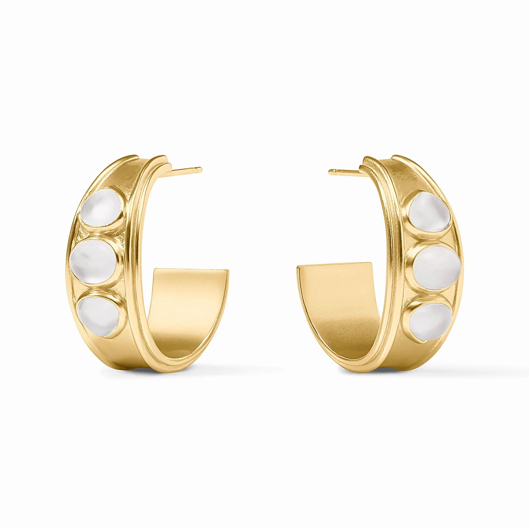 Dolce Stone Hoop | Julie Vos