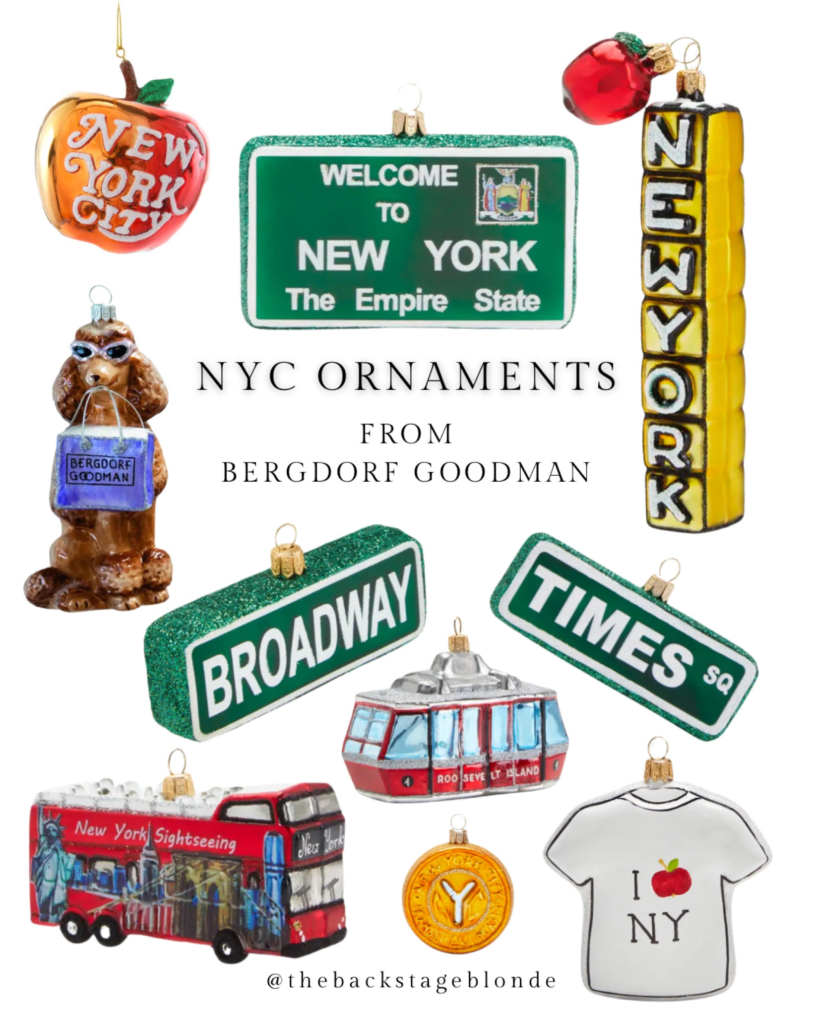 bergdorfs has the cutest collection of nyc christmas ornaments! 

#LTKGiftGuide #LTKSeasonal #LTKHoliday