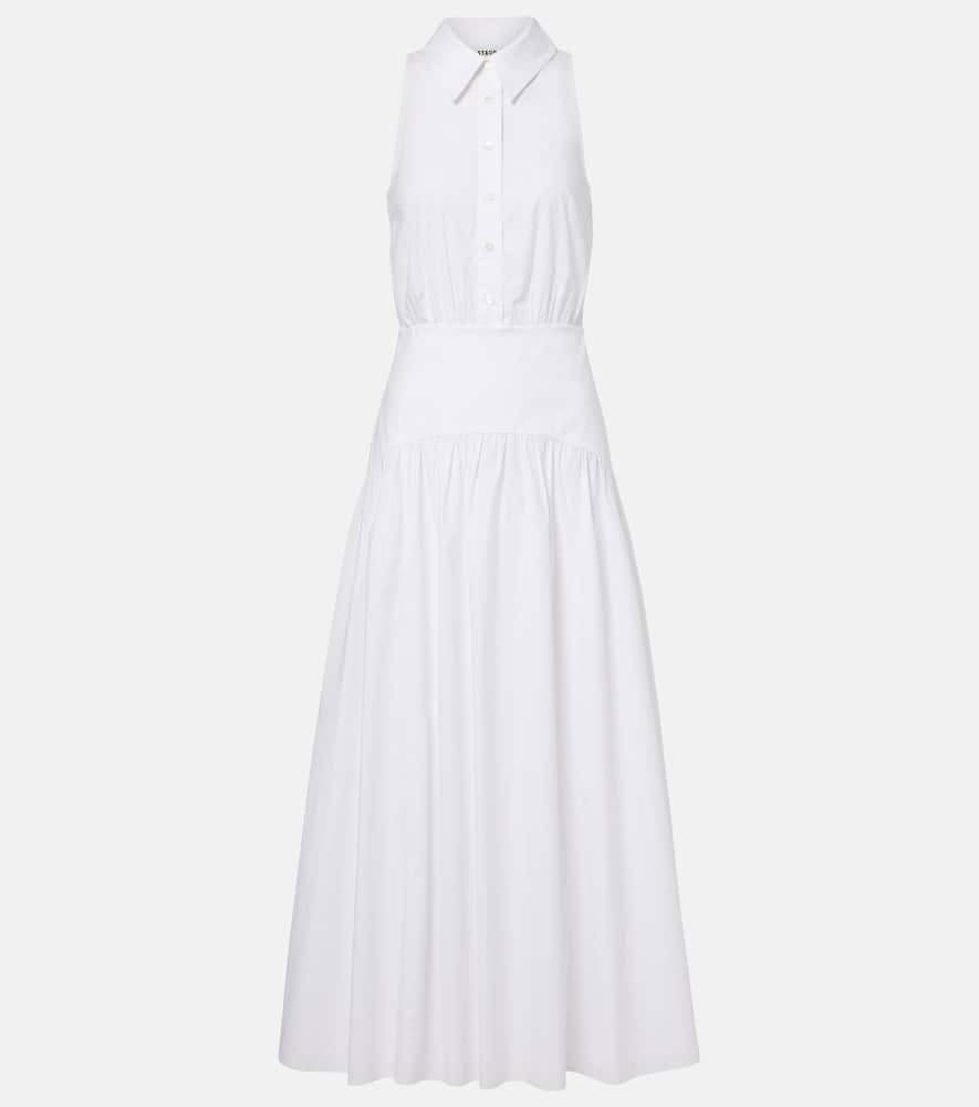 Staud Romy cotton poplin midi dress | Mytheresa (US/CA)