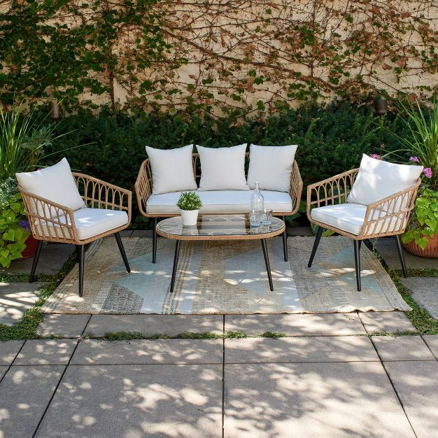 Hana 4pc Outdoor Conversation Set - Haven Way | Target