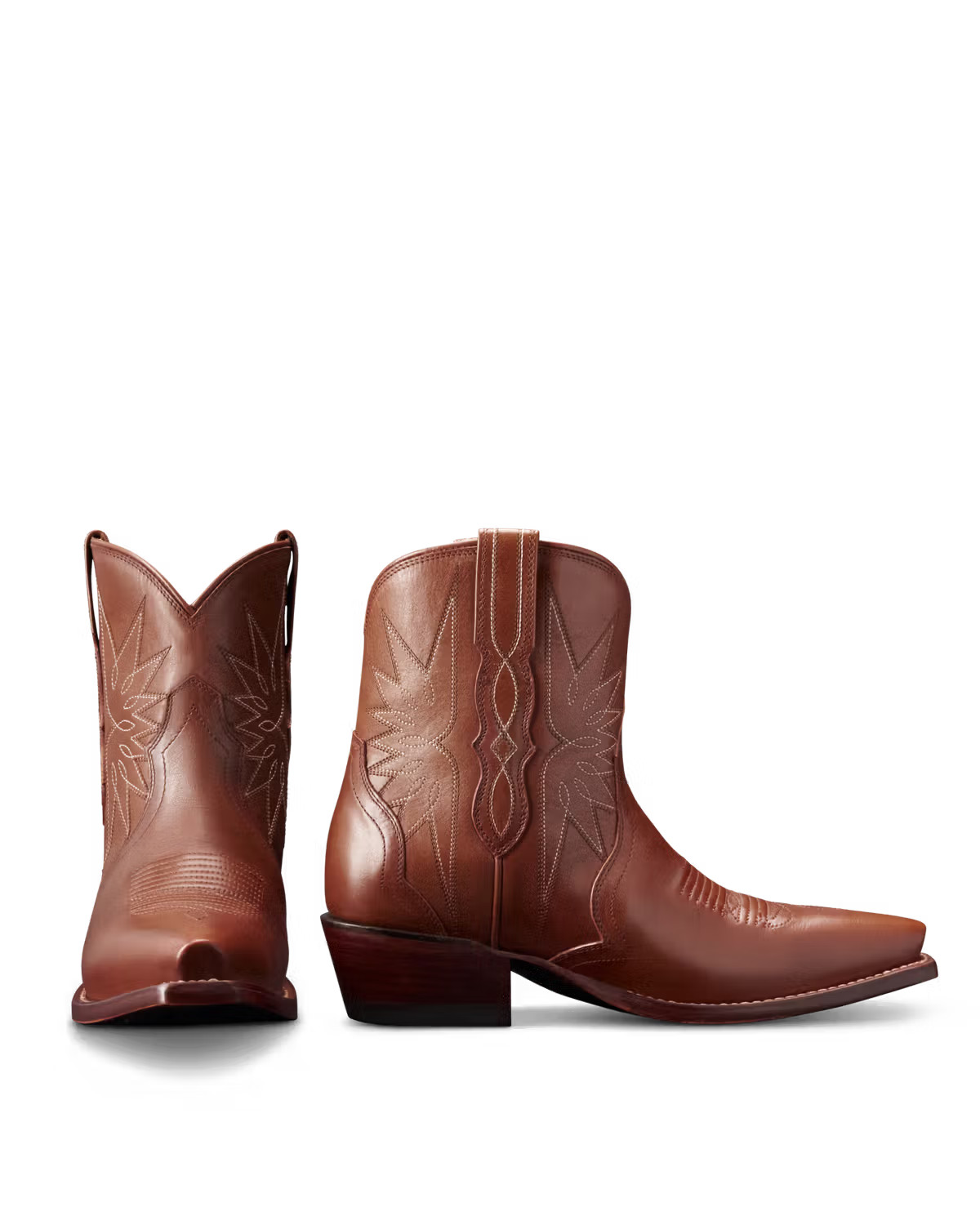 The Lynn in Saddle Cowhide - Women's Bootie | Tecovas | Tecovas