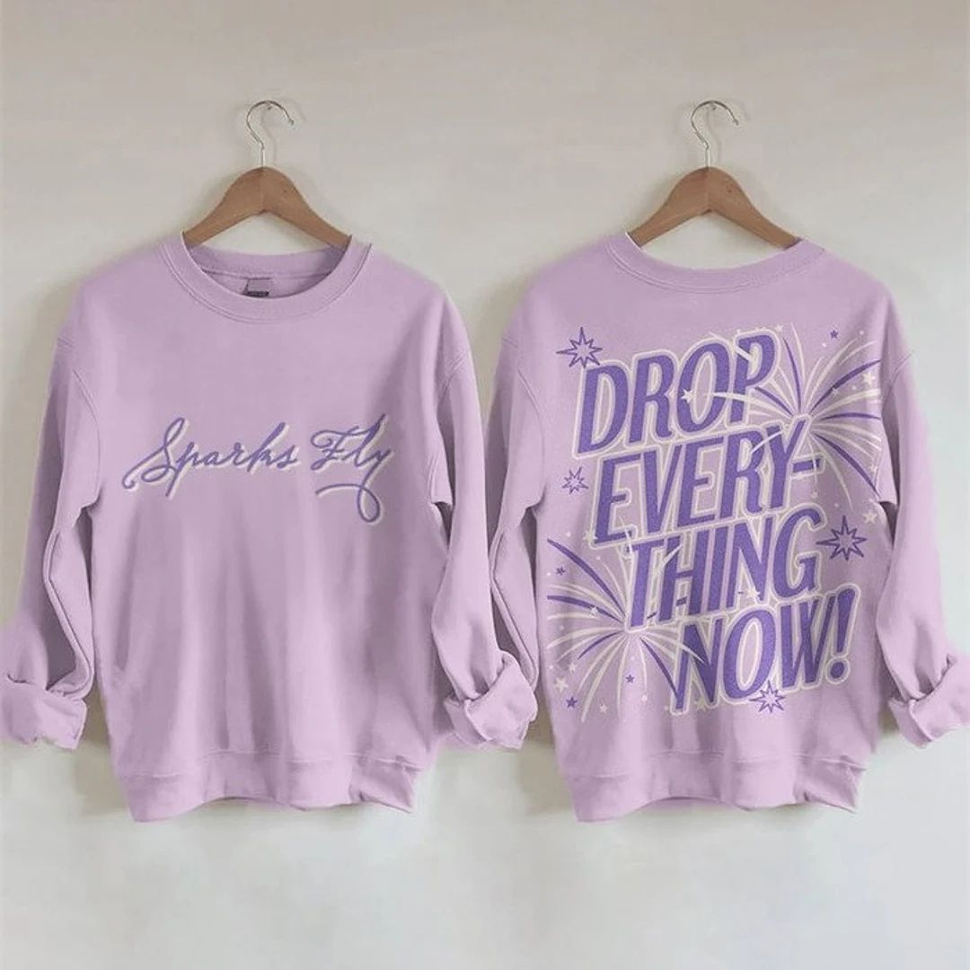 Eras Tour Taylor Swiftie Merch Shirt This Night is Sparkling - Etsy | Etsy (US)
