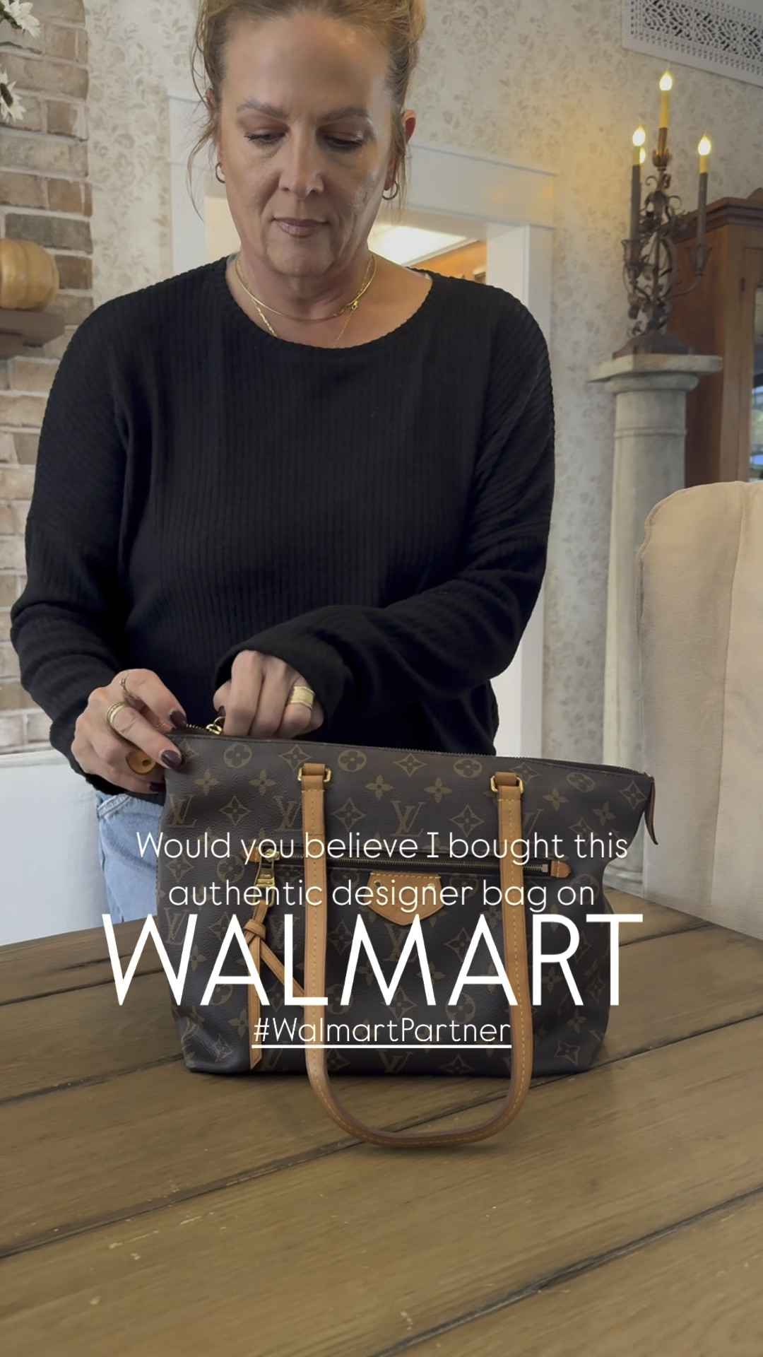 #WalmartPartner  If you have ever wanted a designer bag but didn’t want to pay the price, you NEED to check out the great selection of luxury secondhand fashion items on @walmart. There are so many great brands to choose from. I found this designer bag at a great price and have been carrying it everywhere. I linked several pieces on LTK.
#Walmart #WalmartFashion #PreLovedFinds