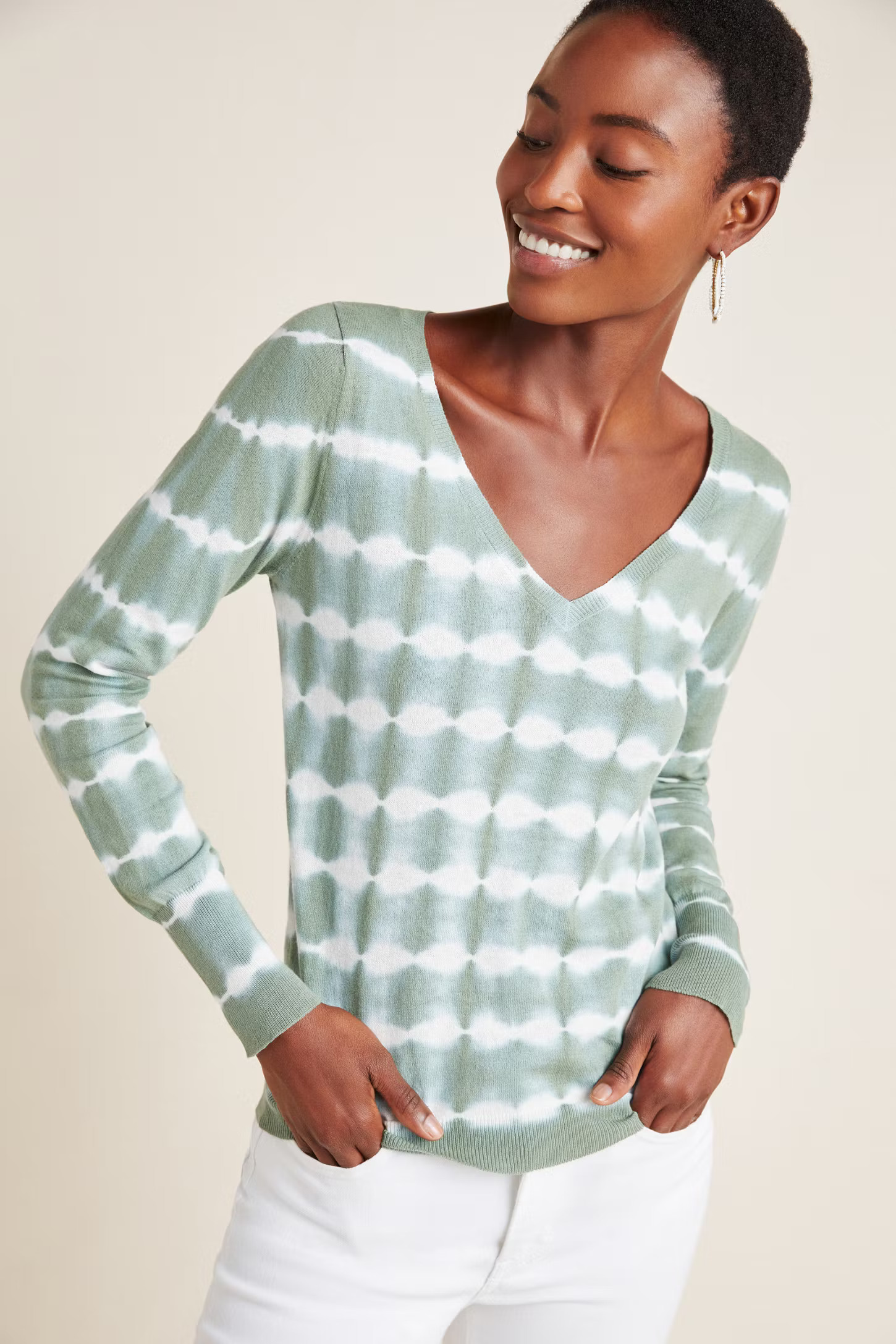 Michael Stars Tie-Dyed Pullover | Anthropologie (US)