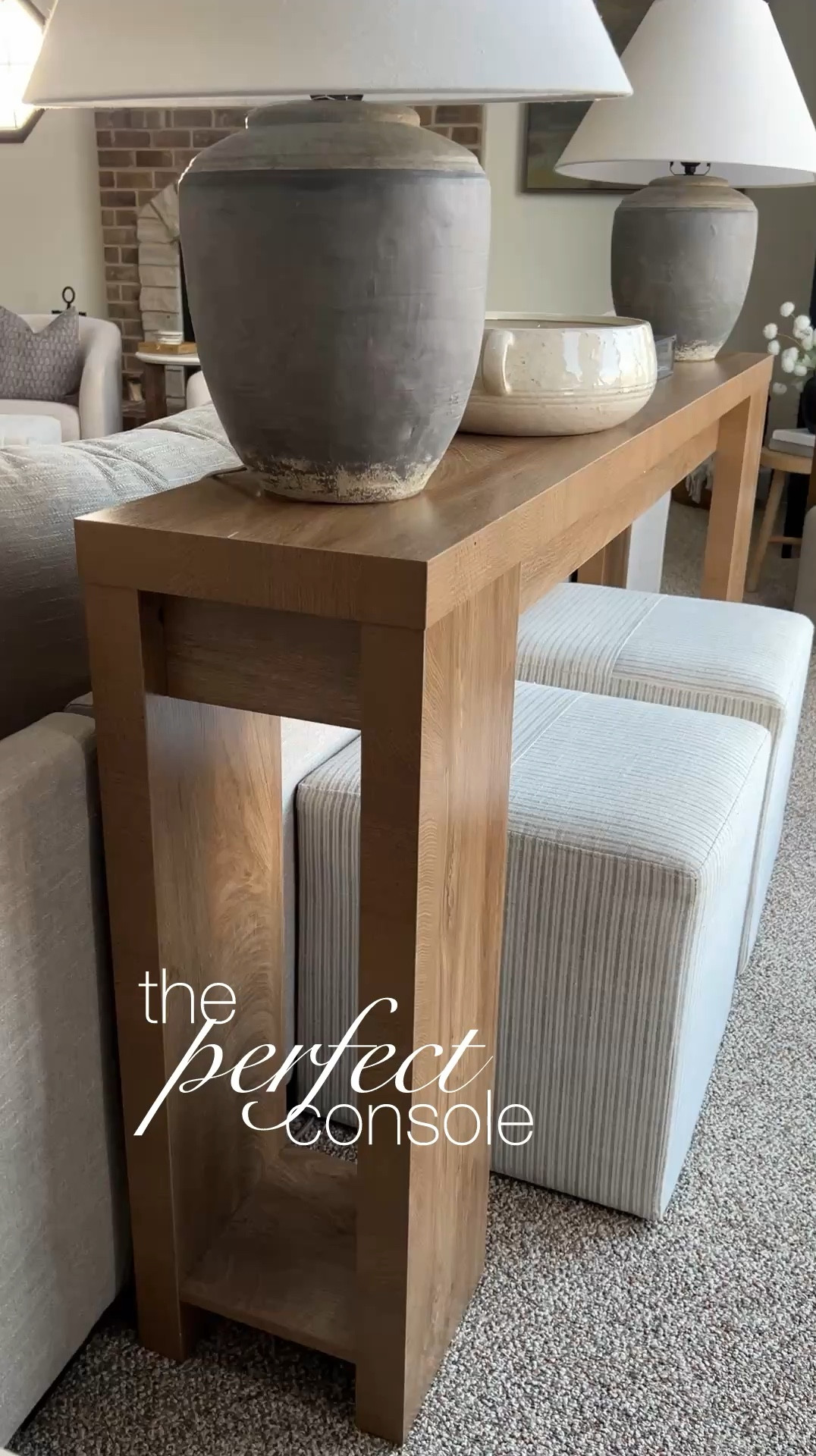 The perfect, affordable console table 

#LTKItBag #LTKFamily #LTKHome