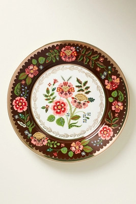 Rifle Paper Co. Gracie Dessert Plates, Set of 4 | Anthropologie (US)