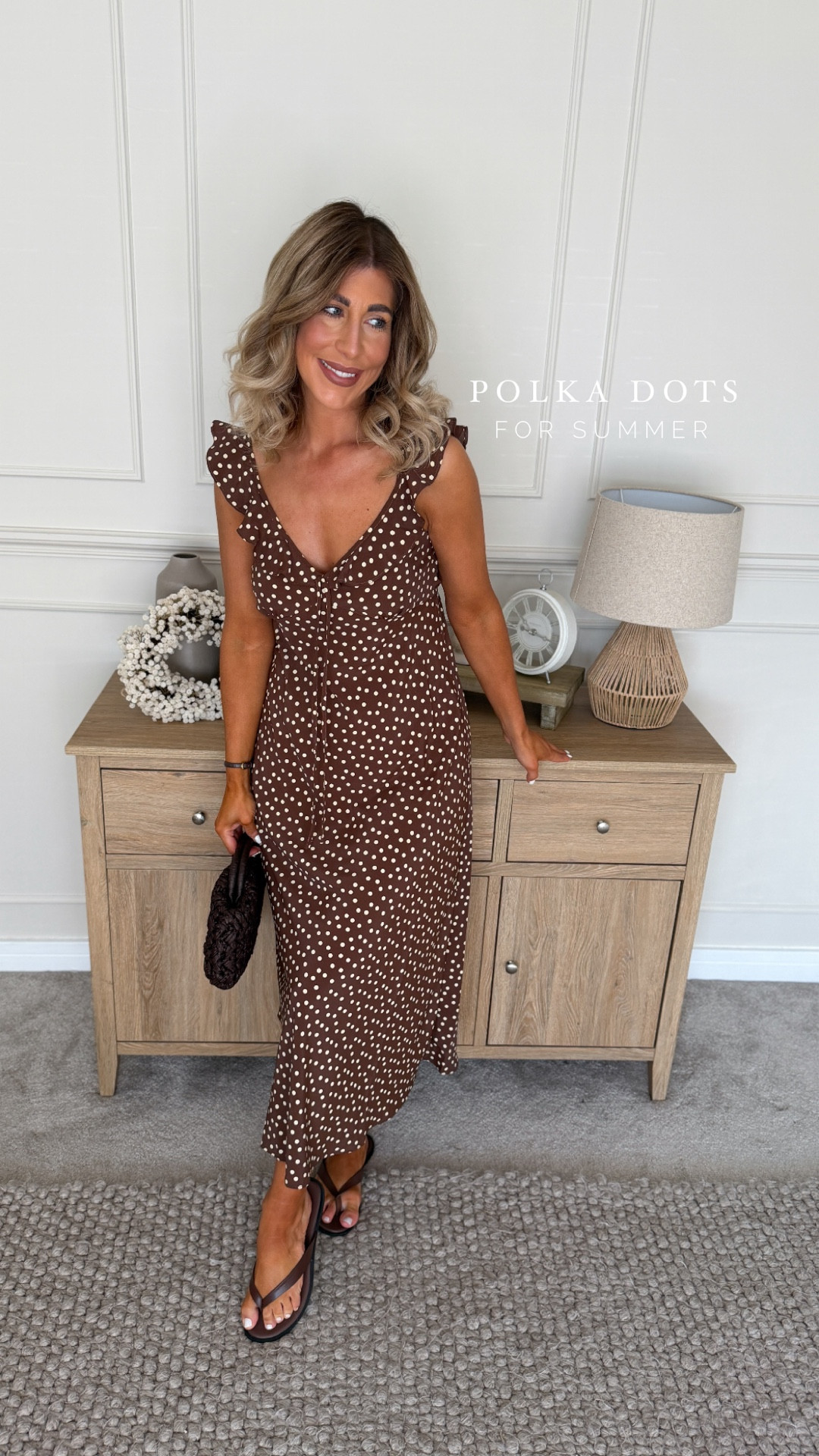 Polka for dress outfit 🤎

#LTKuk #LTKsummer #LTKwedding
