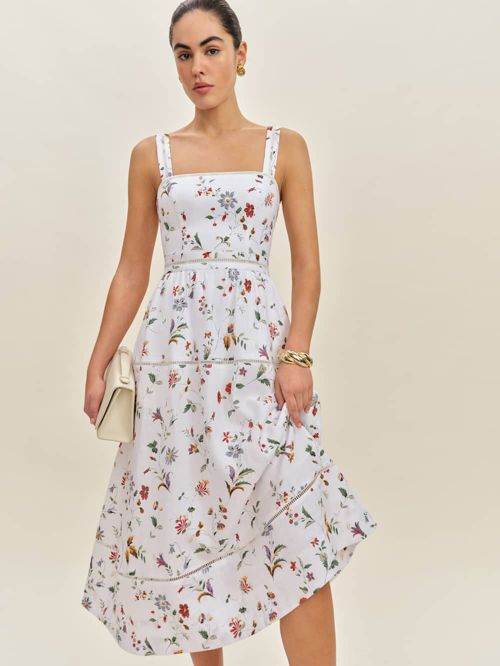 Everett Linen Dress | Reformation (Global)