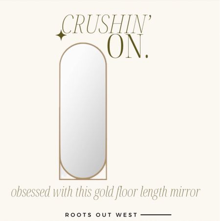 Good floor length mirror - love the shape & a good price point. Boho home decor  

Target home, Target find, modern home 

#LTKhome