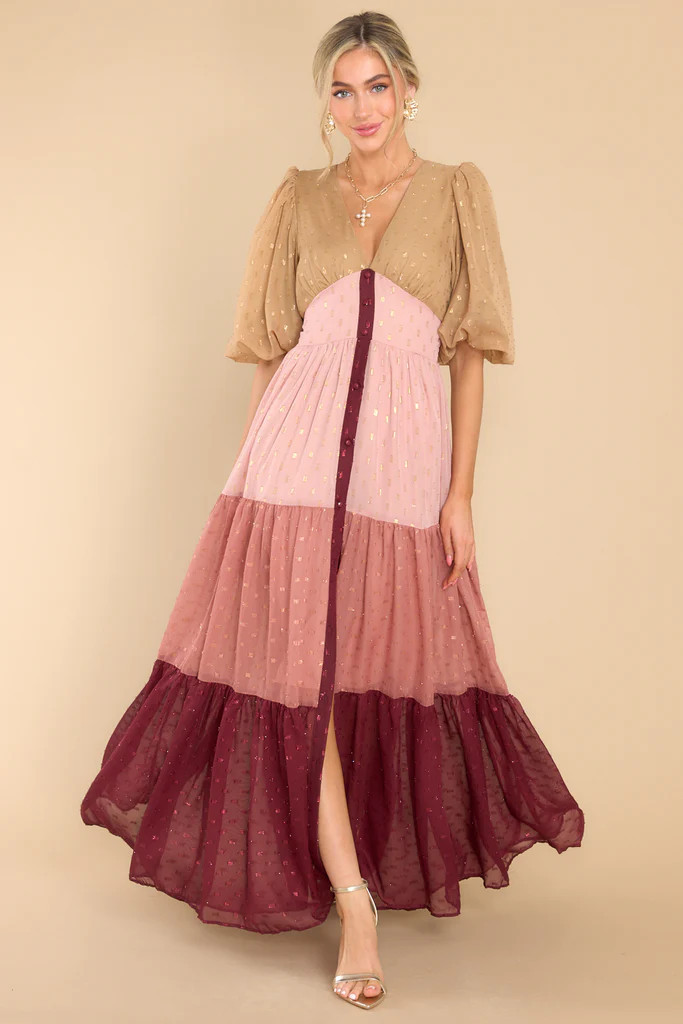 Better Be Good Mauve Maxi Dress | Red Dress 