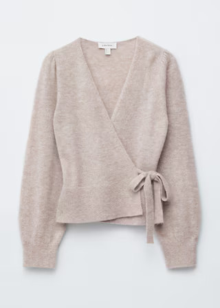 Mohair-Blend Wrap Cardigan | & Other Stories - US