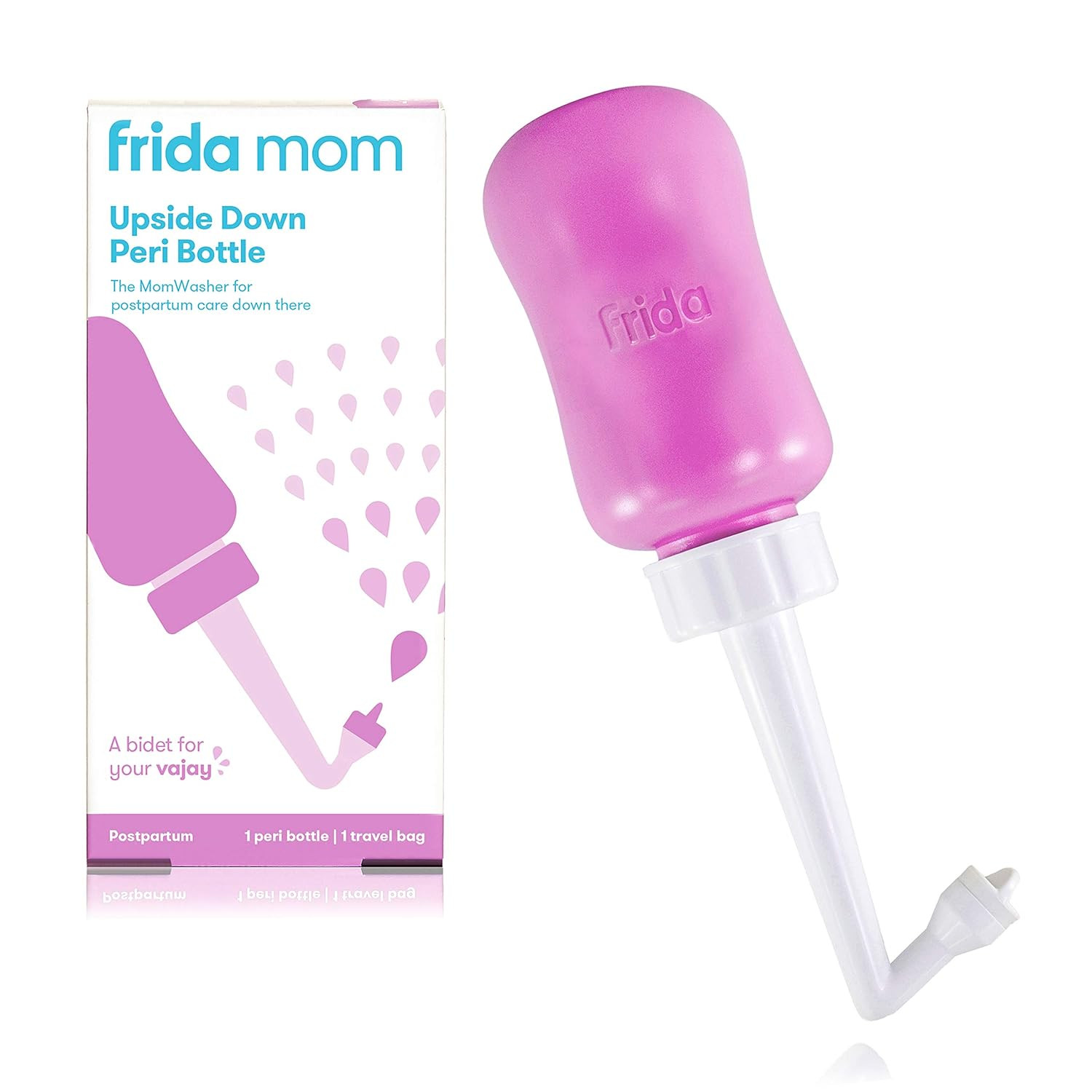 Frida Mom Upside Down Peri Bottle for Postpartum Care | The Original Fridababy MomWasher for Peri... | Amazon (US)
