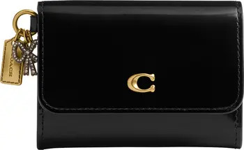 COACH Essential Leather Flap Card Holder | Nordstrom | Nordstrom
