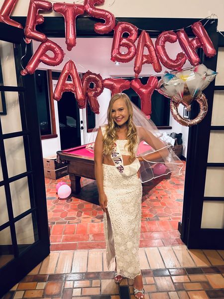 Looking for bachelorette outfit ideas? This set is perfect! It’s sparkly and has bearing all over 🤩 also found the comfiest block / platform heels that I wore all night dancing and my feet didn’t get tired 🙌🏻🙌🏻🙌🏻 oh and the shoes are only $40 


Bridal outfits 
White outfits 
Matching sets

#LTKwedding #LTKshoecrush #LTKSeasonal