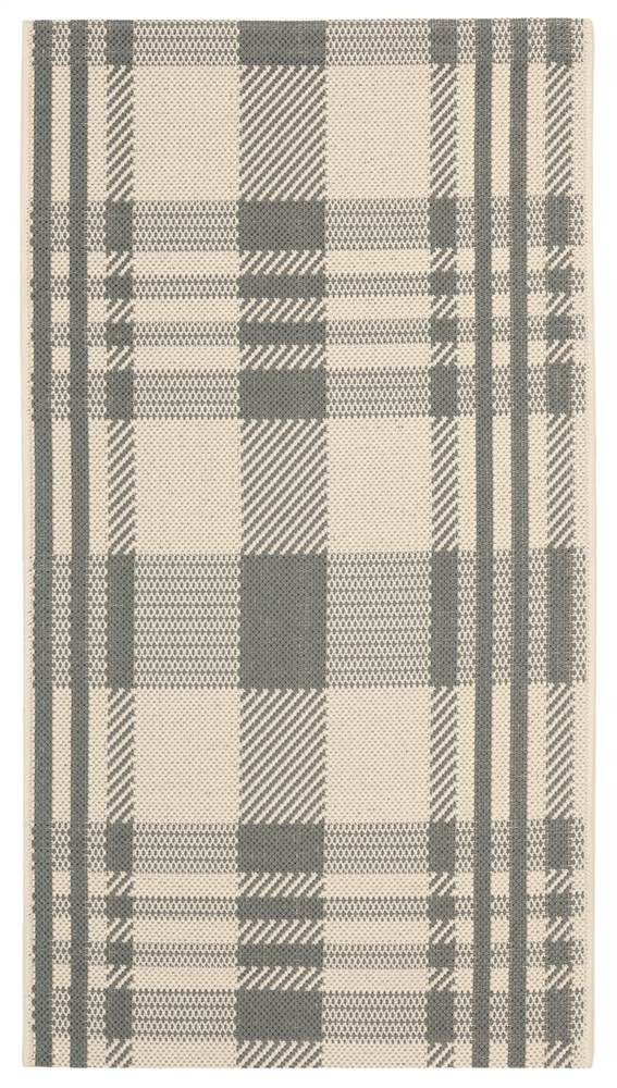 Safavieh Courtyard Benjamin Plaid Indoor/Outdoor Area Rug | Walmart (US)