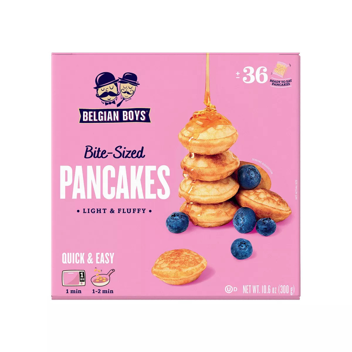 Belgian Boys Bite Sized Pancakes - 10.6oz/36ct | Target