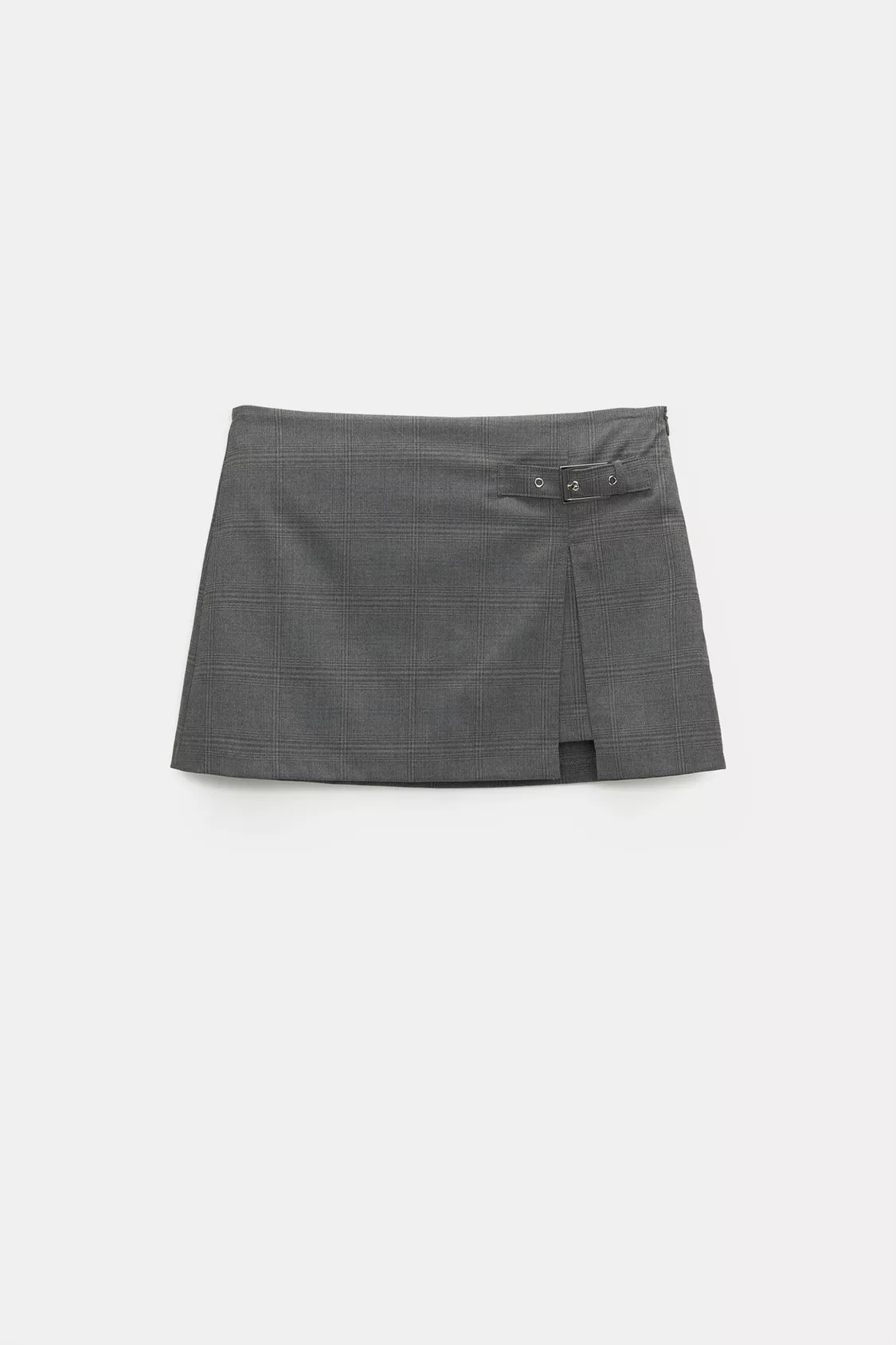Karierter Hosenrock mit Schnalle | PULL and BEAR DE