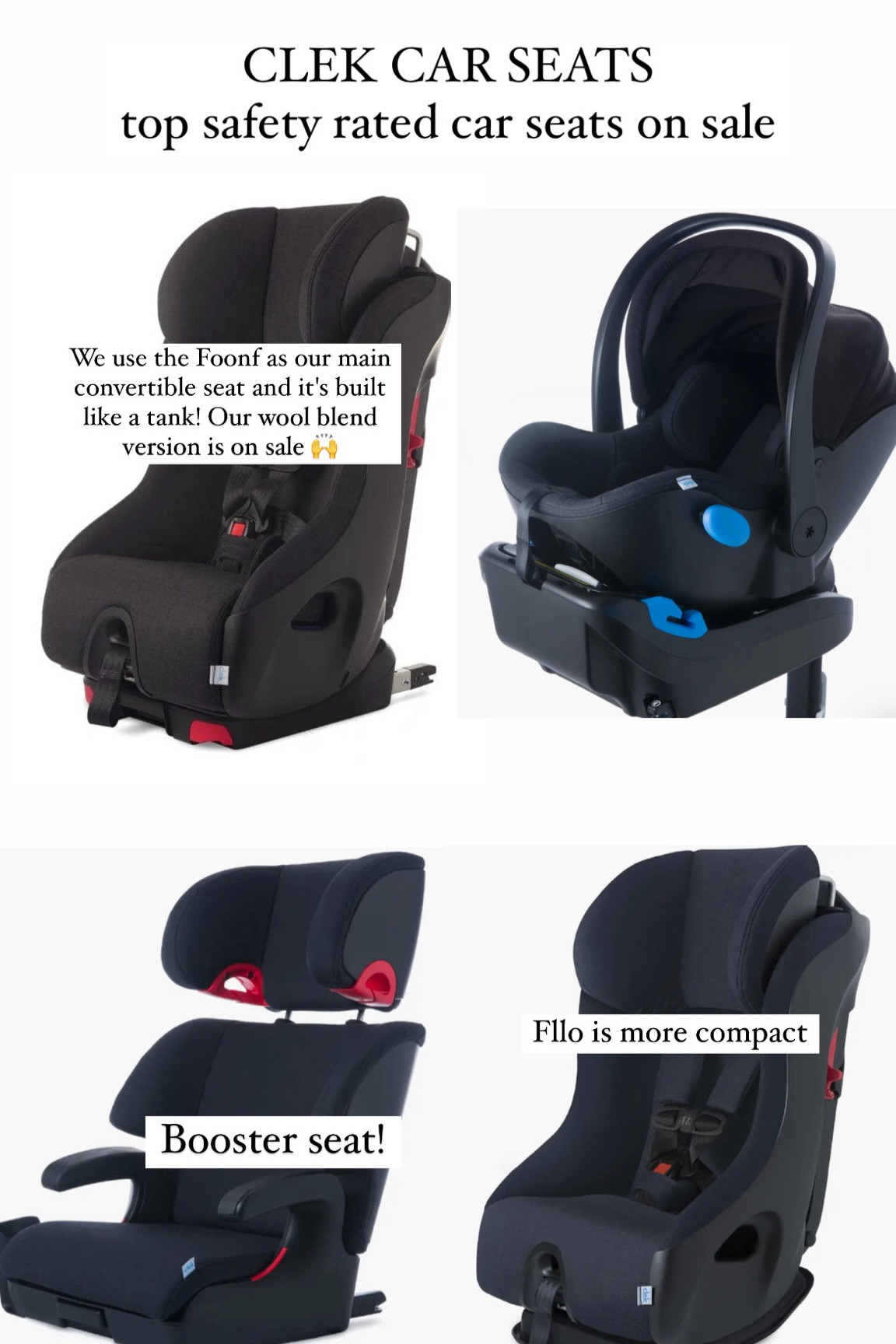 Clek on SALE! 

#LTKxNSale #LTKKids #LTKBaby