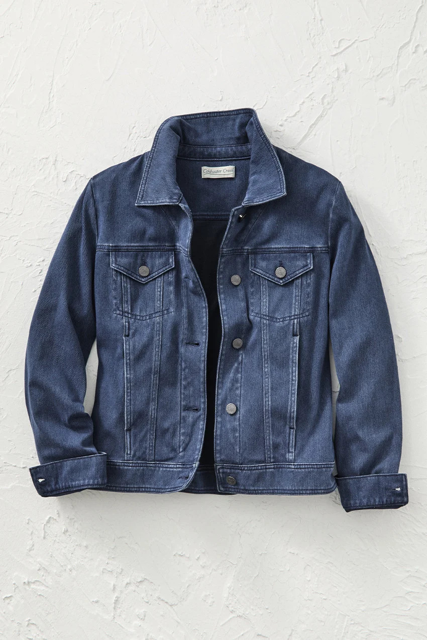 LightTouch Knit Denim Jacket | Coldwater Creek