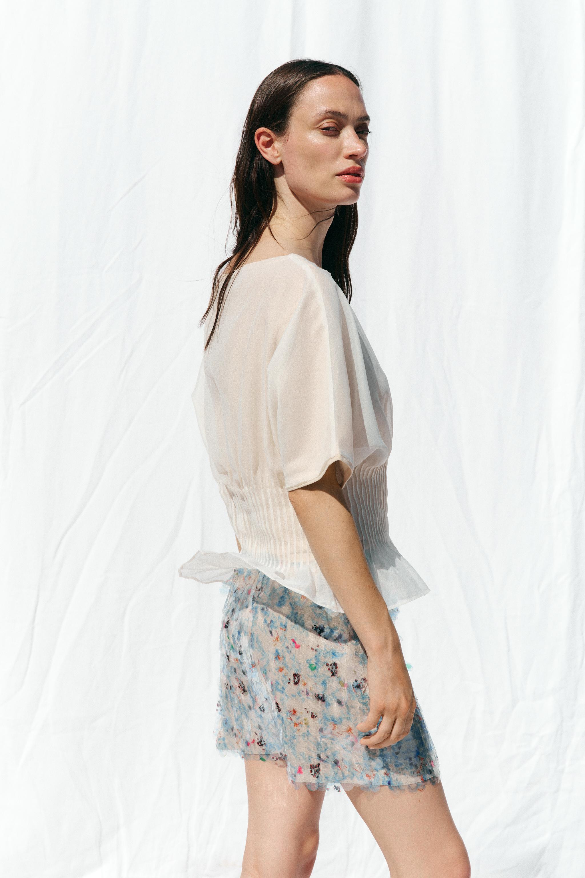 SEQUIN MINI SKIRT | Zara UK