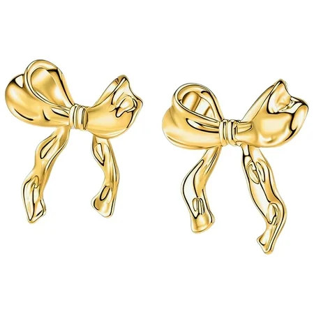 1 Pair Bowknot Stud Earrings Fashion Bow Earrings Bowknot Earrings Women Earrings Jewelry | Walmart (US)