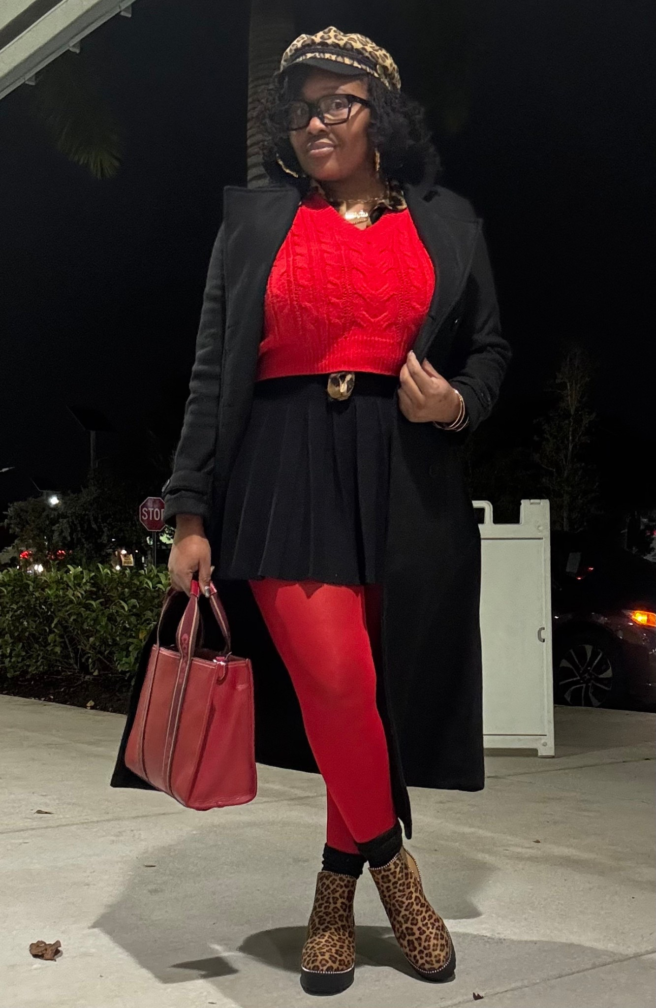 56 degrees in South Florida 🥶🥶🥶

Top is an XL
Skirt and Vest are a L

#LTKOver40 #LTKootd #LTKgrwm