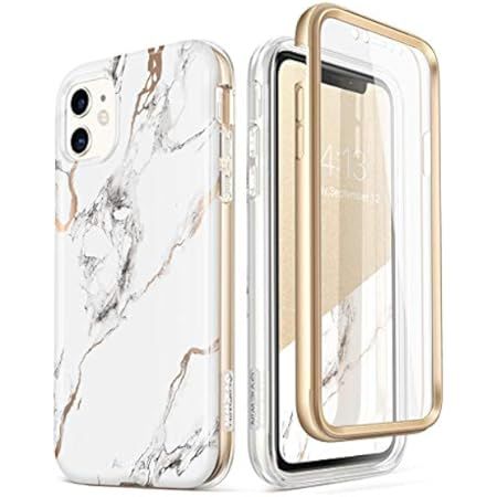 GVIEWIN Marble Compatible with iPhone 11 Case, Ultra Slim Thin Glossy Soft TPU Rubber Gel Phone Case | Amazon (US)