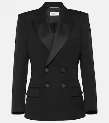 Wool grain de poudre tuxedo jacket | Mytheresa (UK)