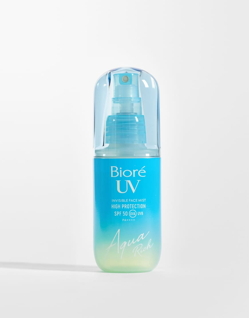 Biore Aqua Rich UV Invisible Face Mist SPF50 60ml-No colour | ASOS (Global)