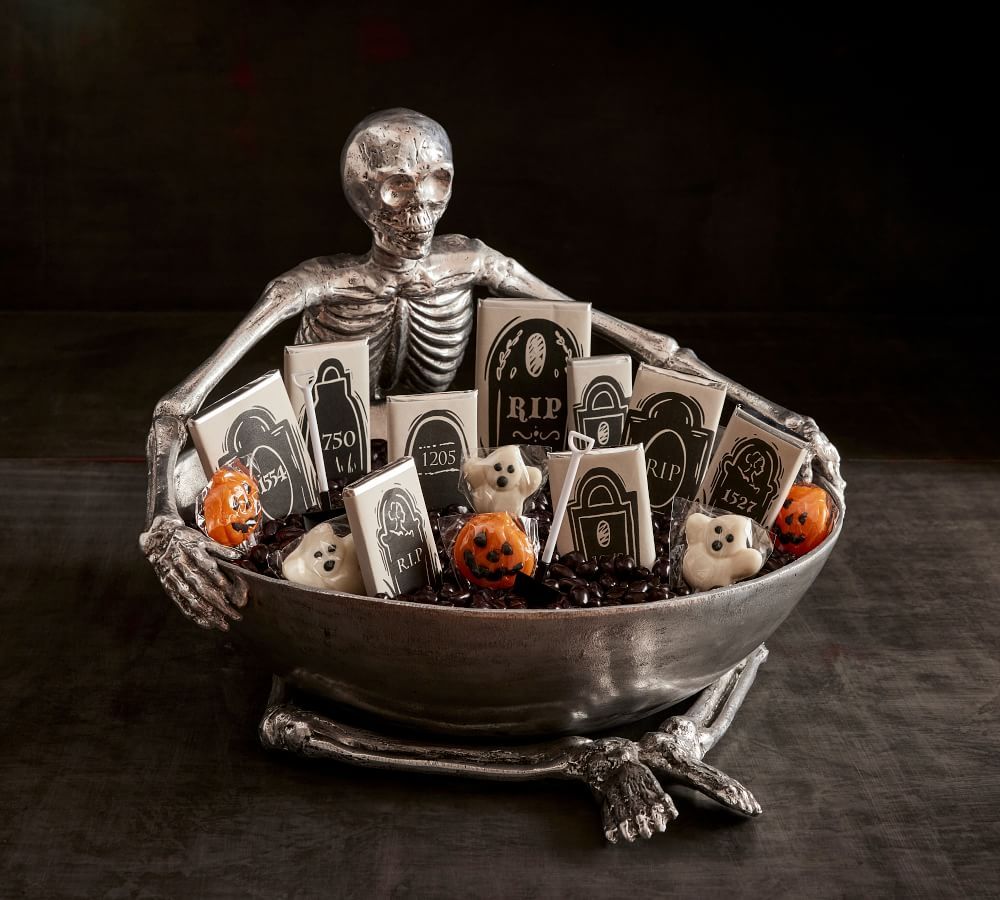 Skeleton Candy Bowl | Pottery Barn (US)