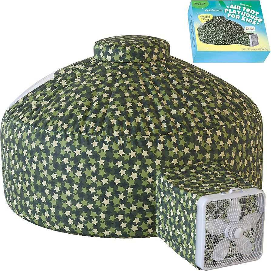 Skywin Forest Fort Air Tent for Kids (77” x 50”) Builds in 30 Seconds, Toddler Tents Indoor f... | Amazon (US)