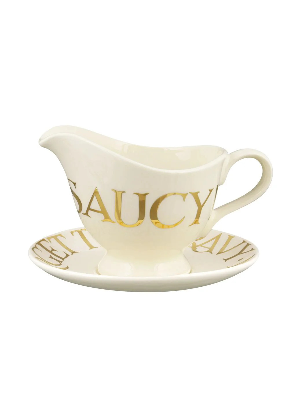 Gold Toast Gravy Jug & Stand | Emma Bridgewater (UK)