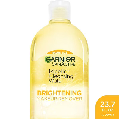Garnier Vitamin C Brightening & Hydrating Micellar Water Makeup Remover and Facial Cleanser - 23.7 fl oz: Paraben-Free, Sulfate-Free, Oil-Free | Target