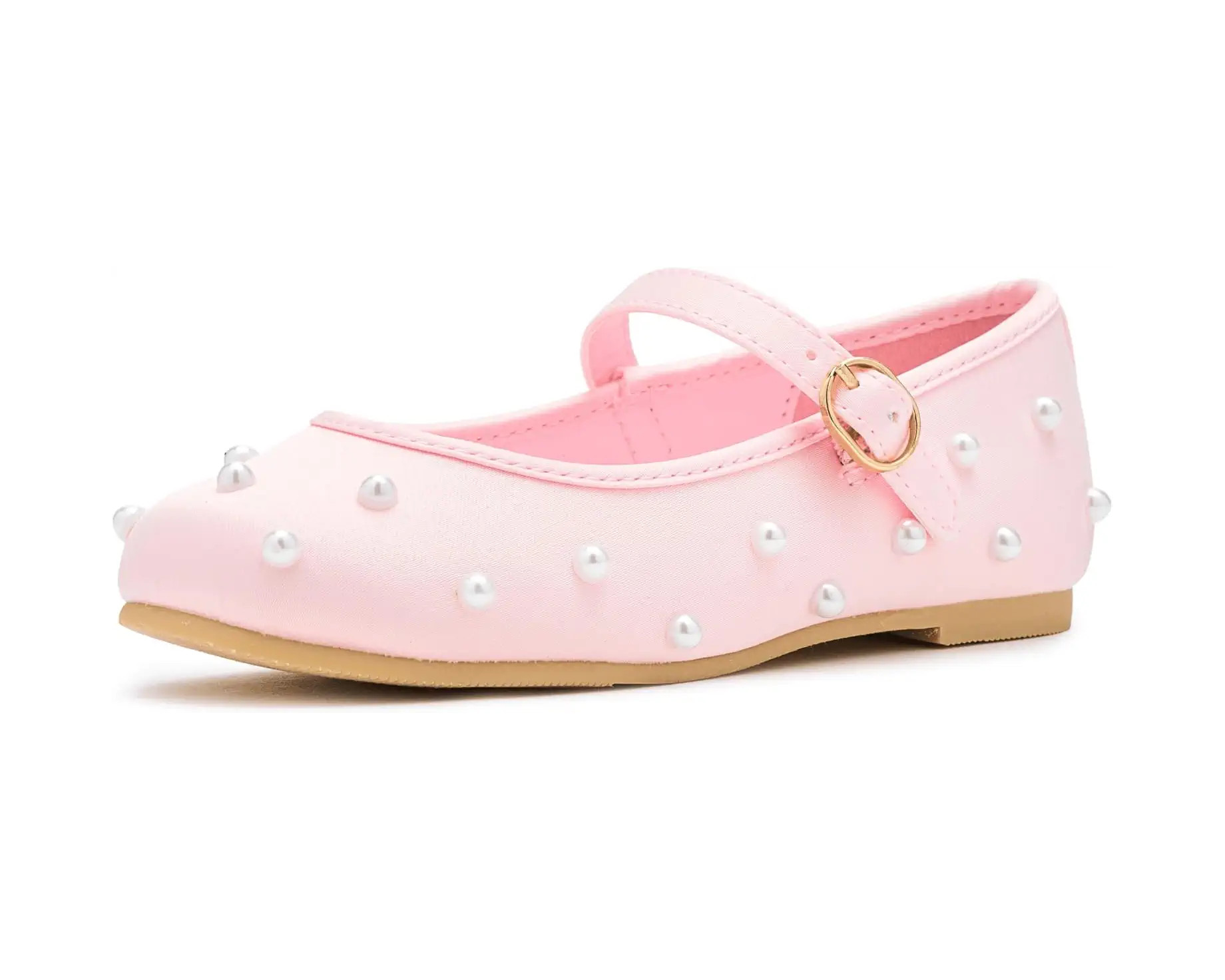 Girl's Janie and Jack Pearl Flat (Toddler/Little Kid/Big Kid) | Zappos.com