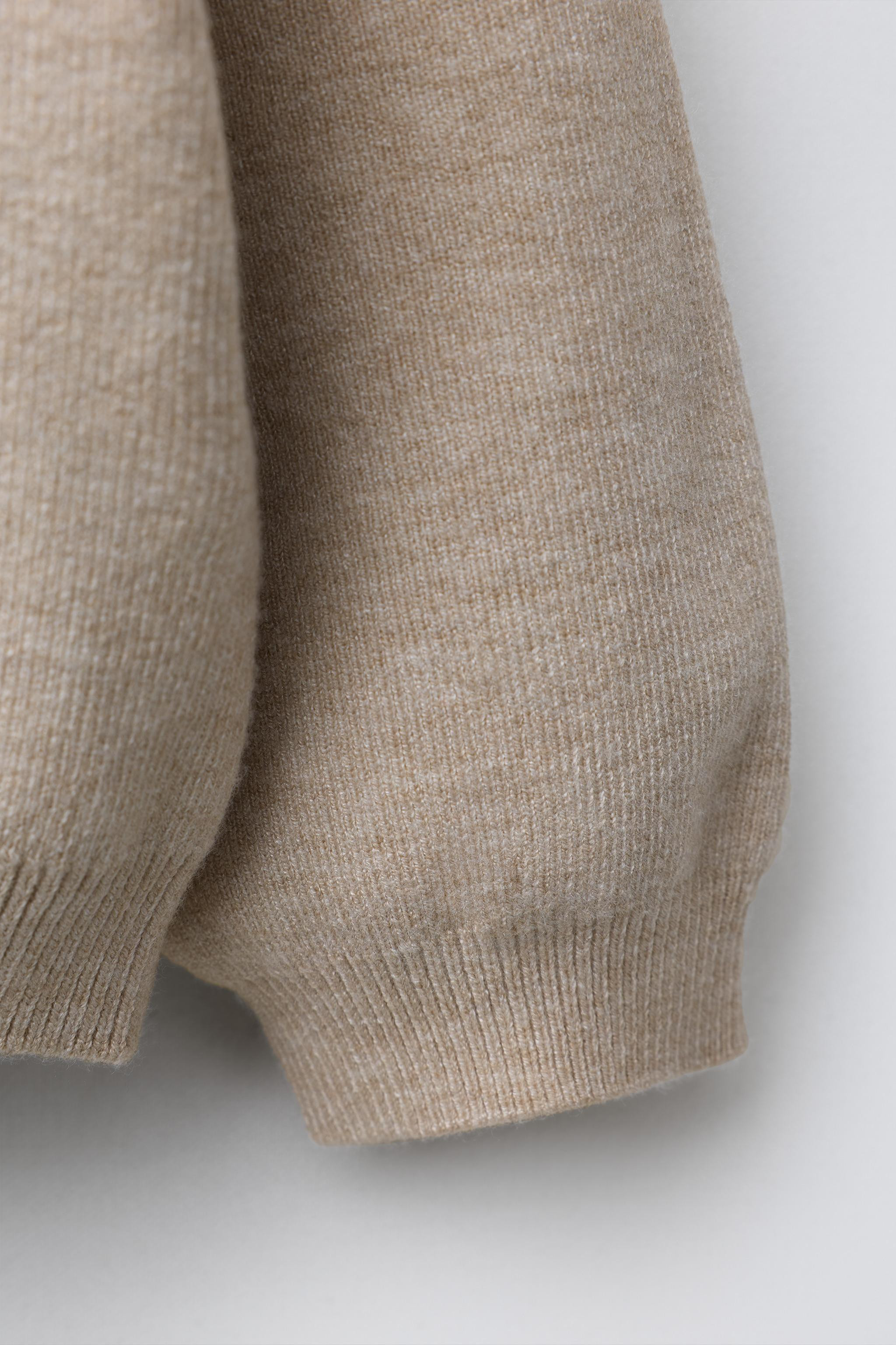 STRIPED PETER PAN COLLAR KNIT JUMPER | Zara US