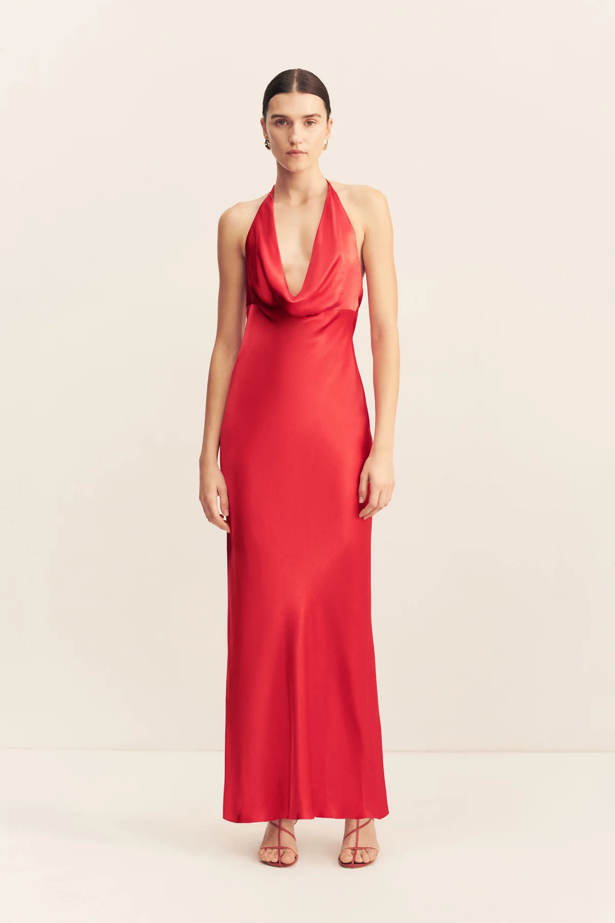 Tatum Low Cowl Maxi Dress | Grenadine | Dresses | Shona Joy | Shona Joy