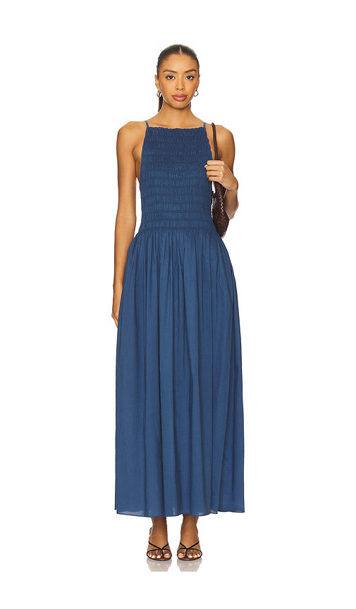 FAITHFULL THE BRAND Laia Maxi Dress in Blue. Size M. Also in L, S, XS. | Revolve Clothing (Global)
