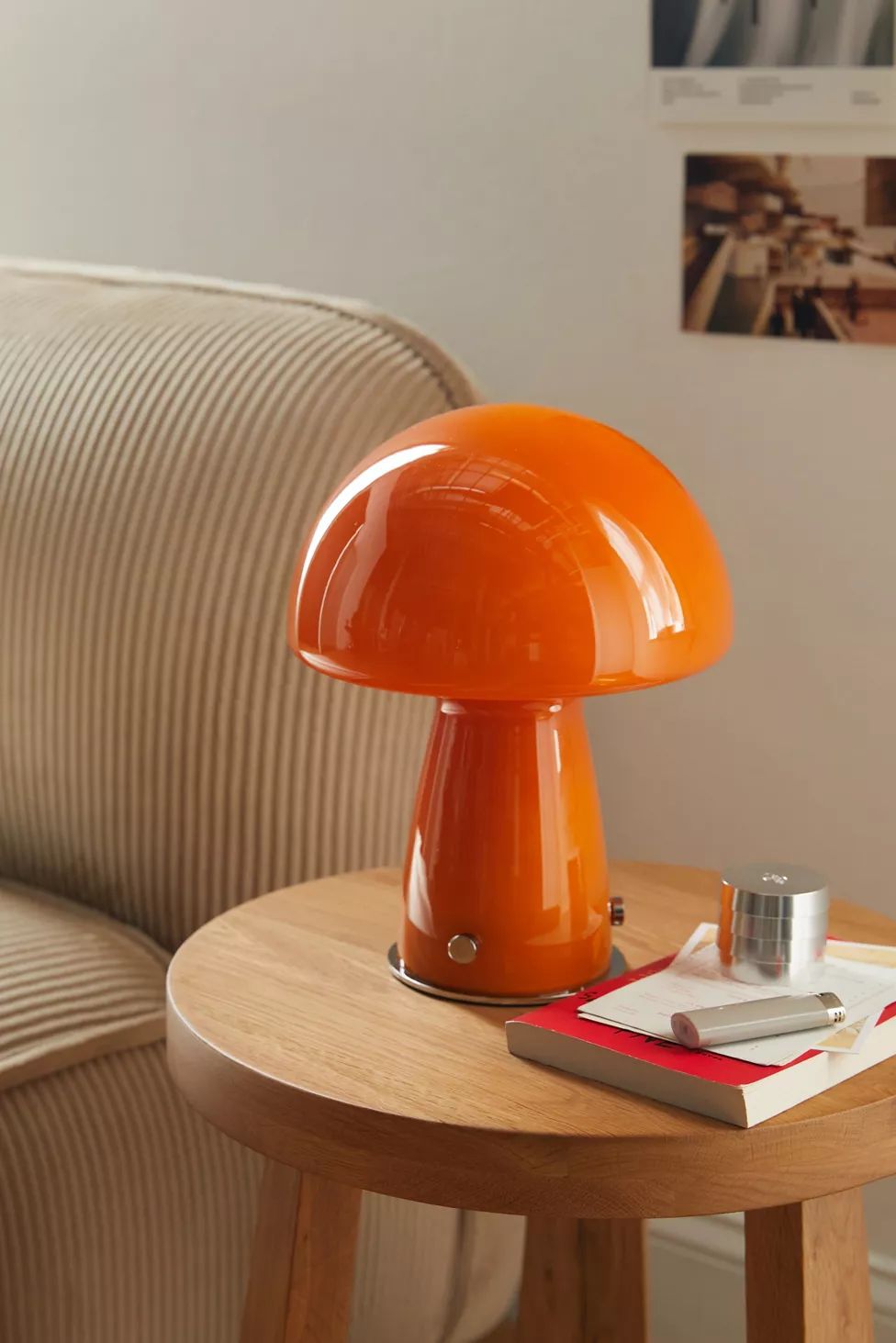 Valley Cruise Press Midcentury Mushroom Table Lamp | Urban Outfitters (US and RoW)