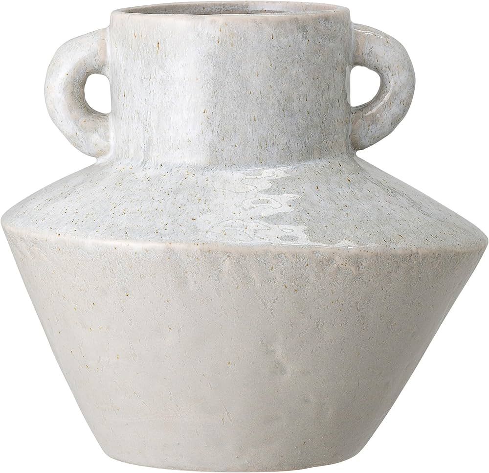 Bloomingville 8.25" H Stoneware Reactive Glaze Finish & Vertical Handles (Each one Will Vary) Vas... | Amazon (US)