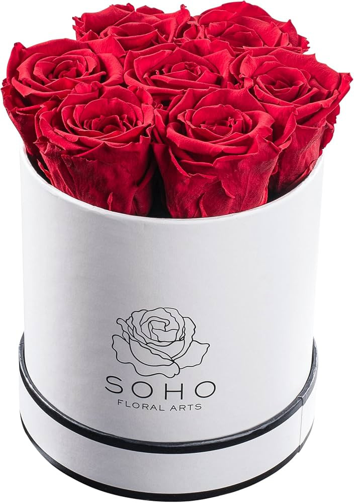 SOHO FLORAL ARTS | Roses Preserved Flowers | Genuine Roses that Last for Years | Flowers for Deli... | Amazon (US)