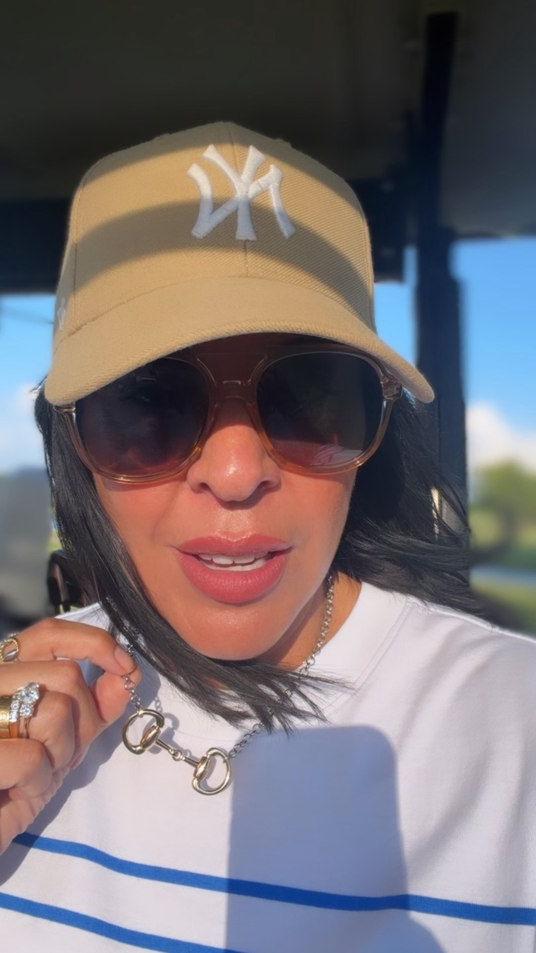 Use code THESPOILEDHOME for 40% off! Top size medium, sunglasses are the clear ones.

#LTKSaleAlert #LTKOver40 #LTKMidsize