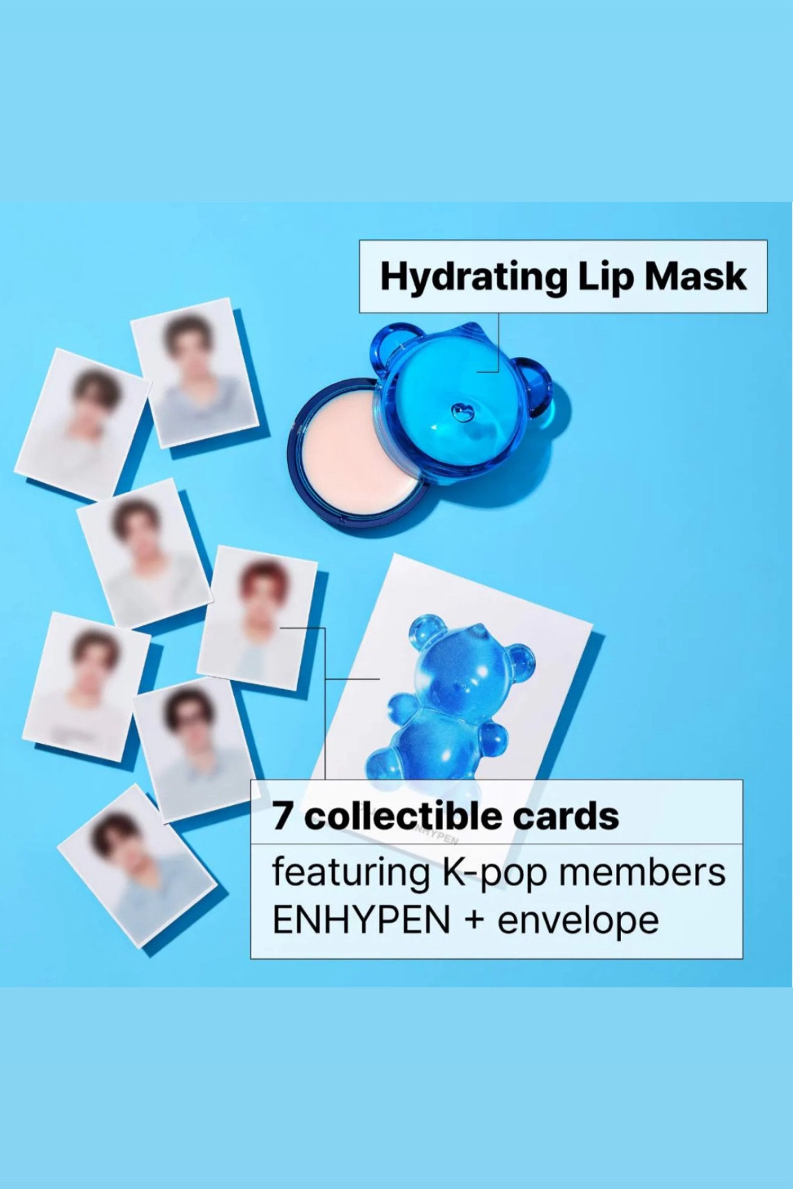 kpop sephora stans get a win for once!! the dr jart lip masks comes with an enhypen id photo set

enhypen x dr jart 
enhypen dr jart ambassador
dr jart teddy bear lip mask

#LTKFindsUnder50 #LTKSeasonal #LTKBeauty