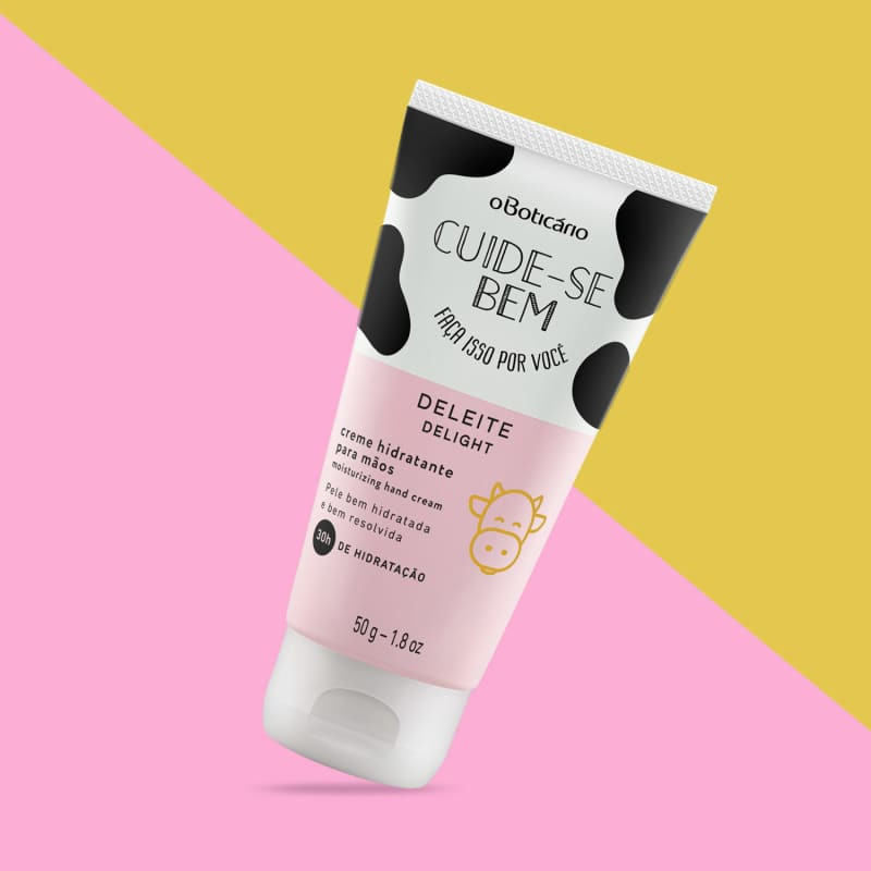 Creme Para Mãos Hidratante Desodorante Cuide-se Bem Deleite 50g | oBoticario (BR)