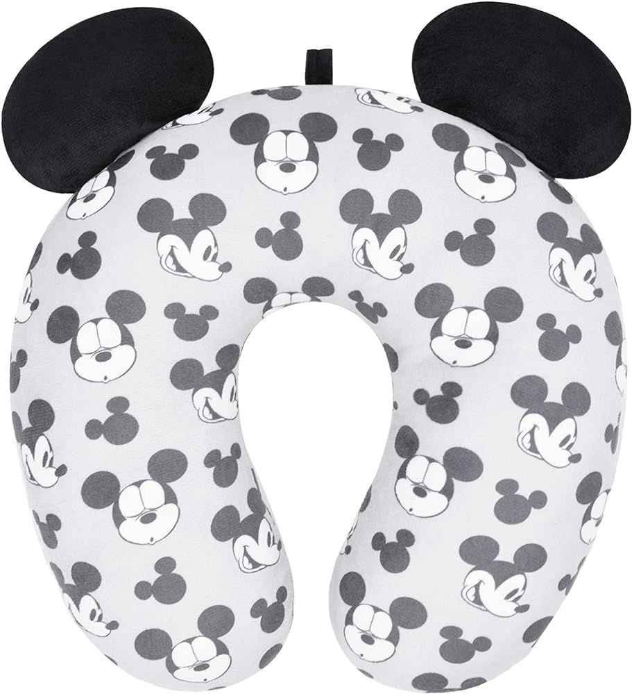 FUL Disney Mickey Mouse Travel Neck Pillow for Airplane, Car and Office Comfortable and Breathabl... | Amazon (US)