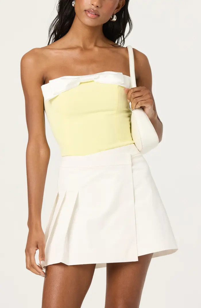 ASTR the Label Bow Detail Tube Top | Nordstrom | Nordstrom