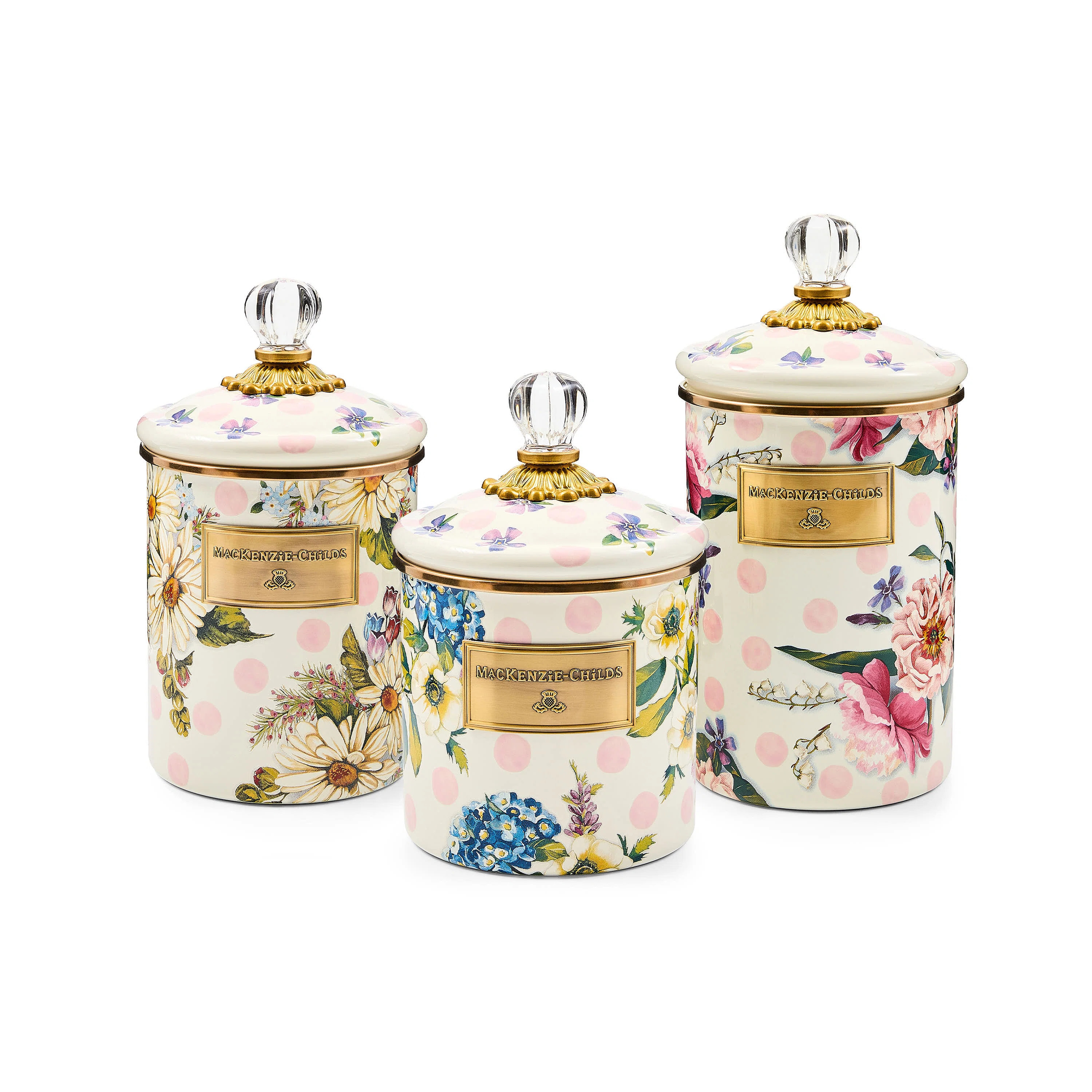 Wildflowers Pink Canister | Wayfair North America